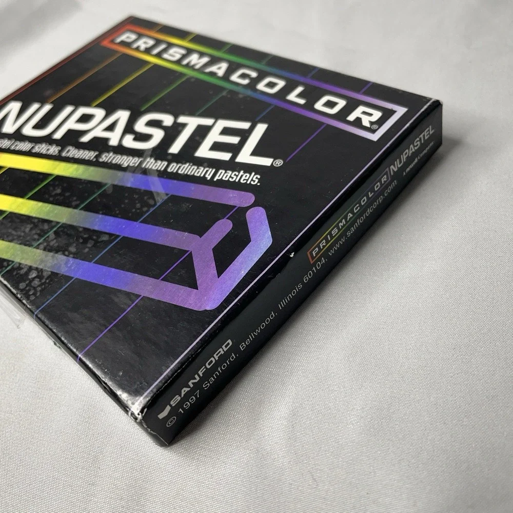 Prismacolor Nupastel Sanford Firm Artist Pastel Color Sticks Set 12 Made In USA